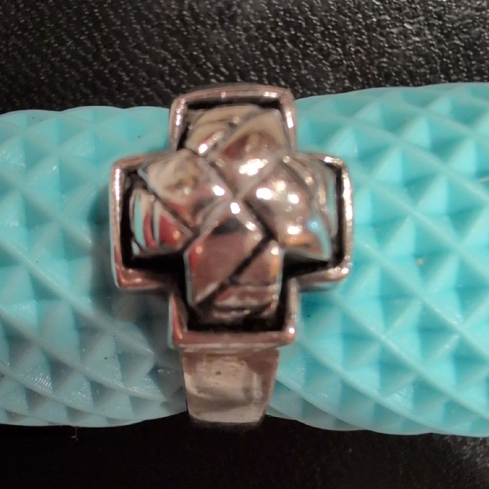 Sterling Silver Geometric Ring - image 1